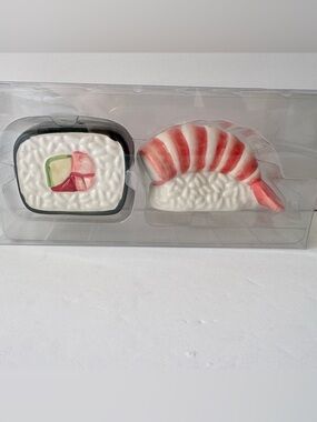 Sushi Ceramic Salt & Pepper Shakers